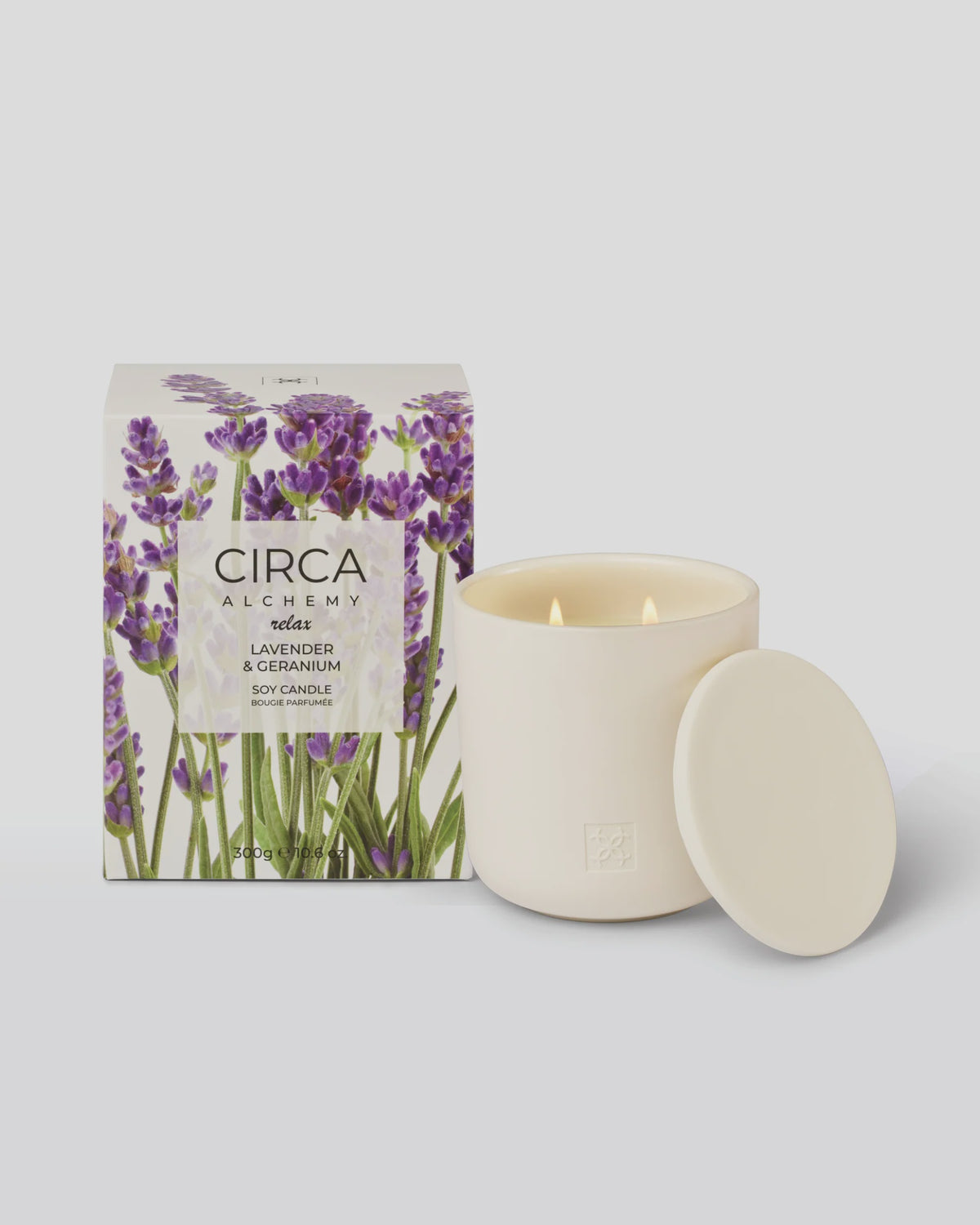 300g Soy Candle | Lavender & Geranium