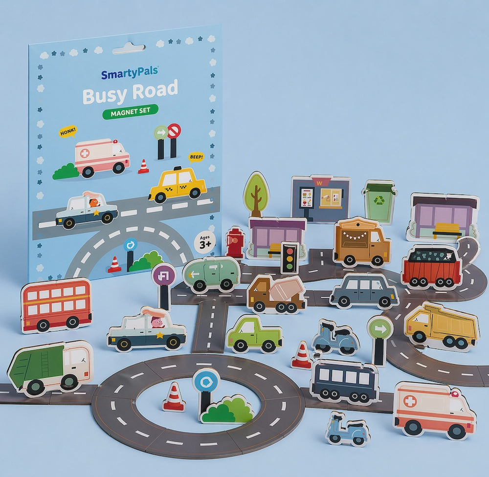 Busy Road Magnetic Set