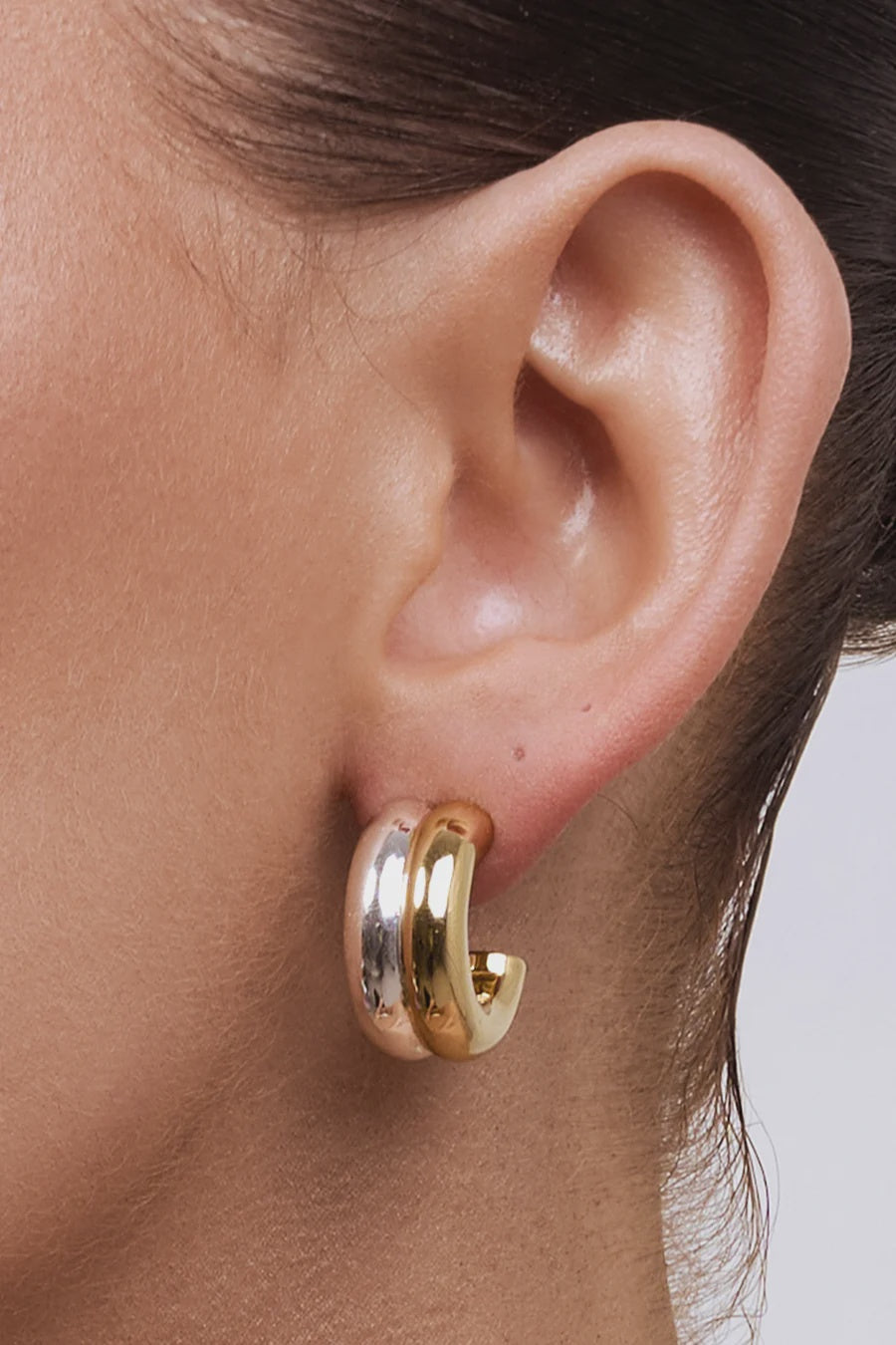 Miranda Two Tone Earring