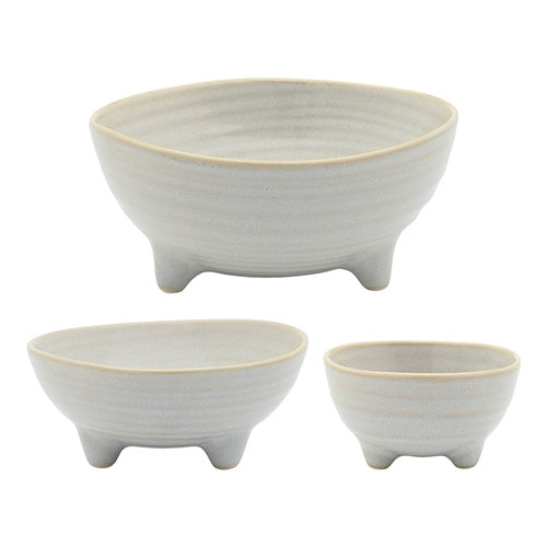 Ottawa Set of 3 Nesting Bowls | Oyster