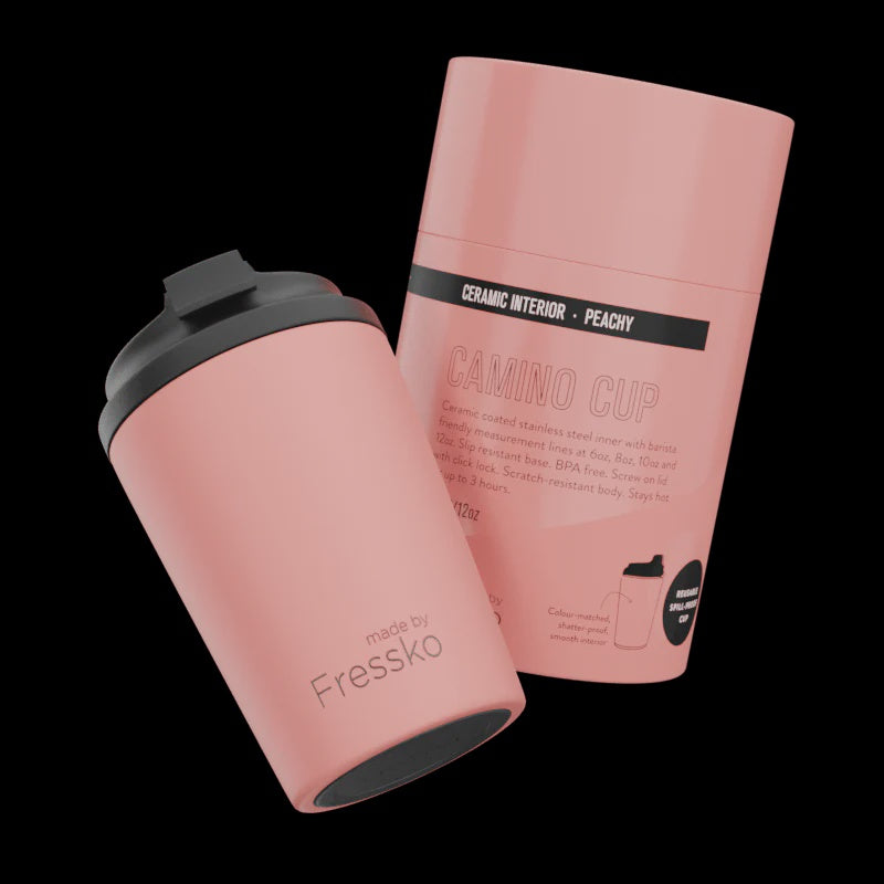 Ceramic 340mL Coffee Cup | Peachy