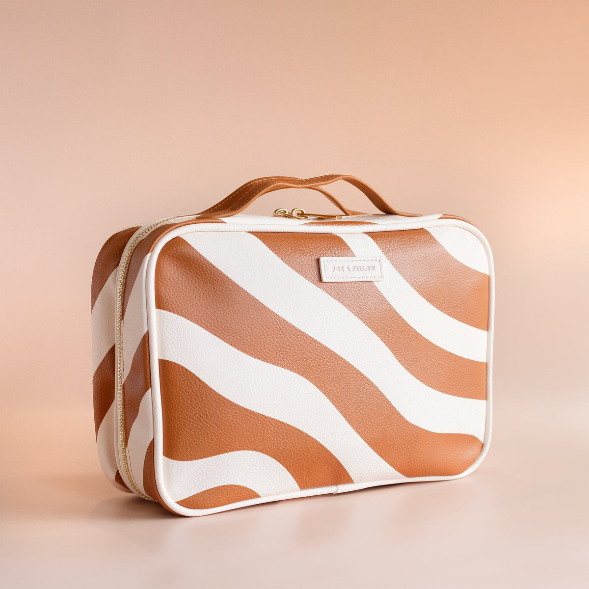 Cosmetic Bag | Rust Swirl