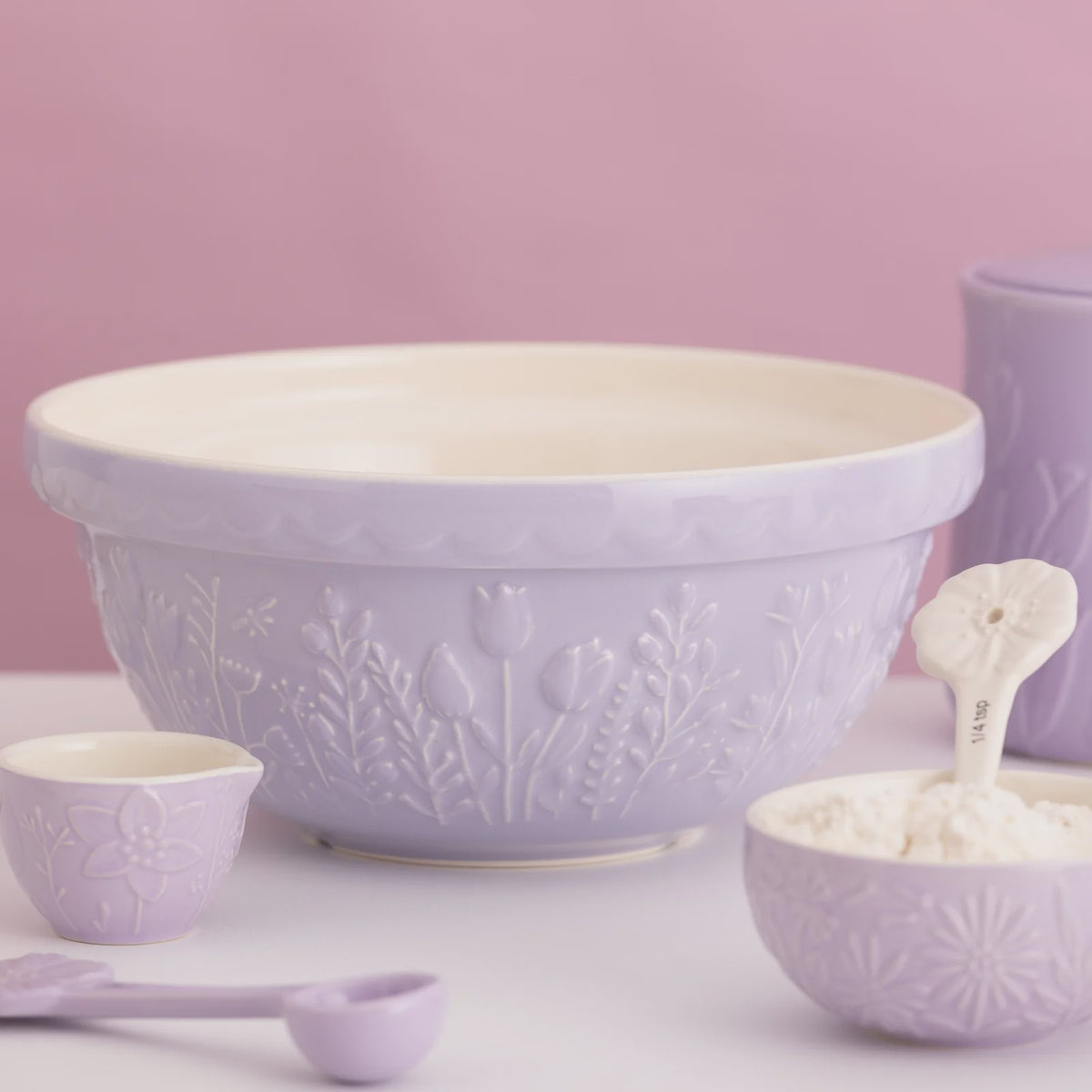 Mixing Bowl | In The Meadow | Lilac Tulip | 2L