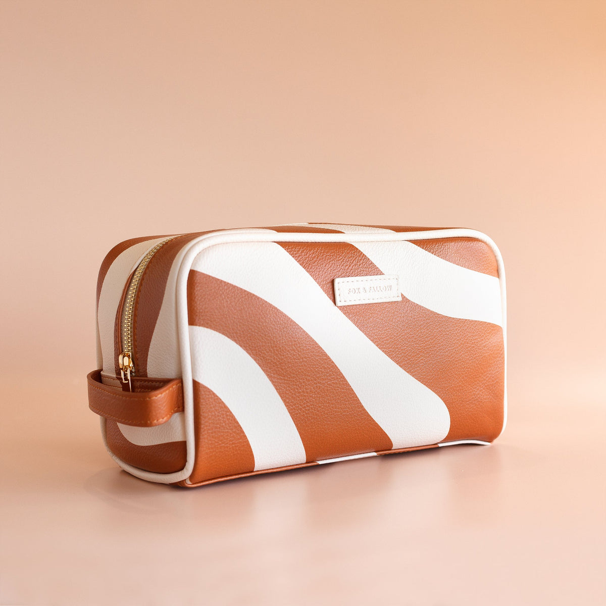 Wash Bag | Rust Swirl