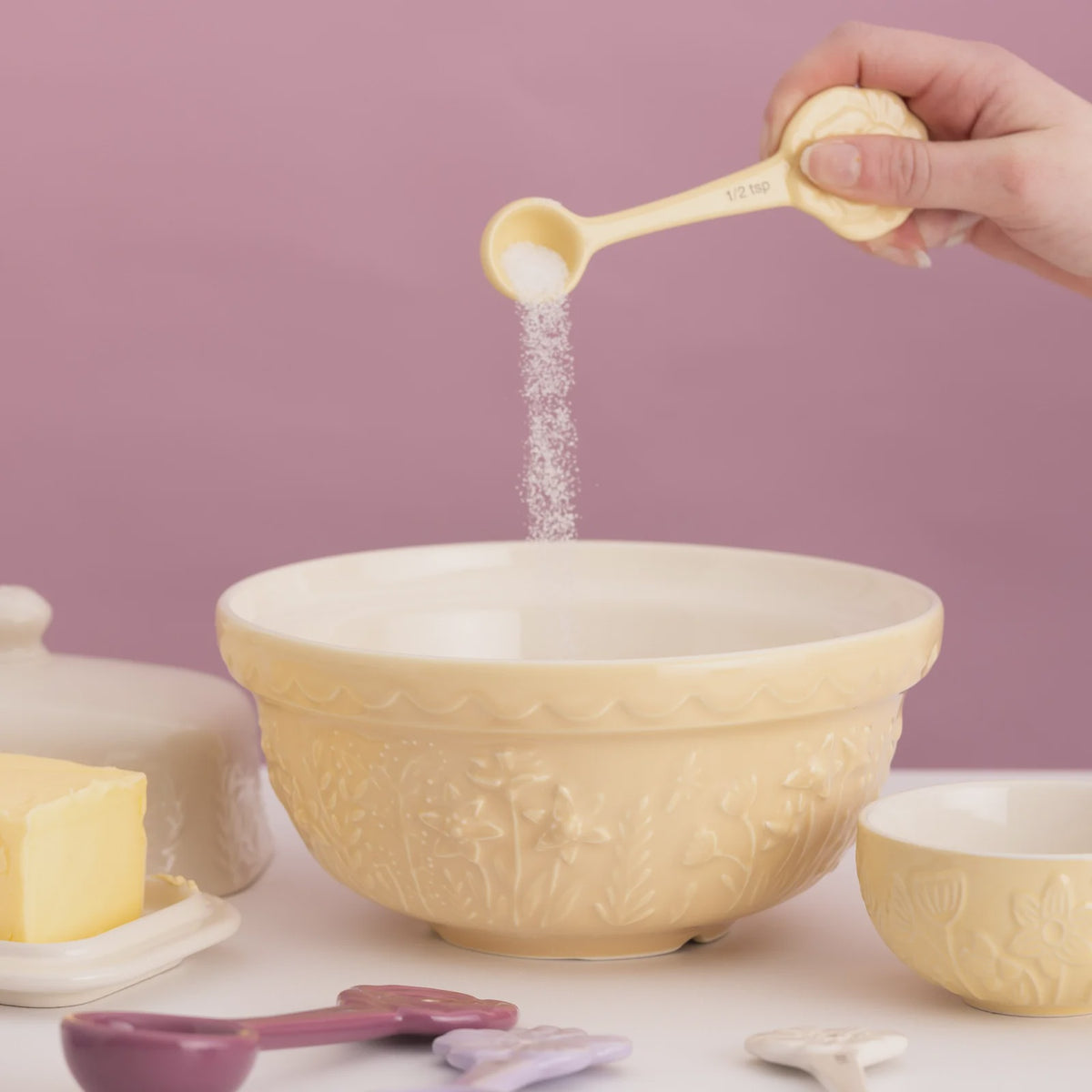 Mixing Bowl | In The Meadow | Yellow Daffodil | 1.1L