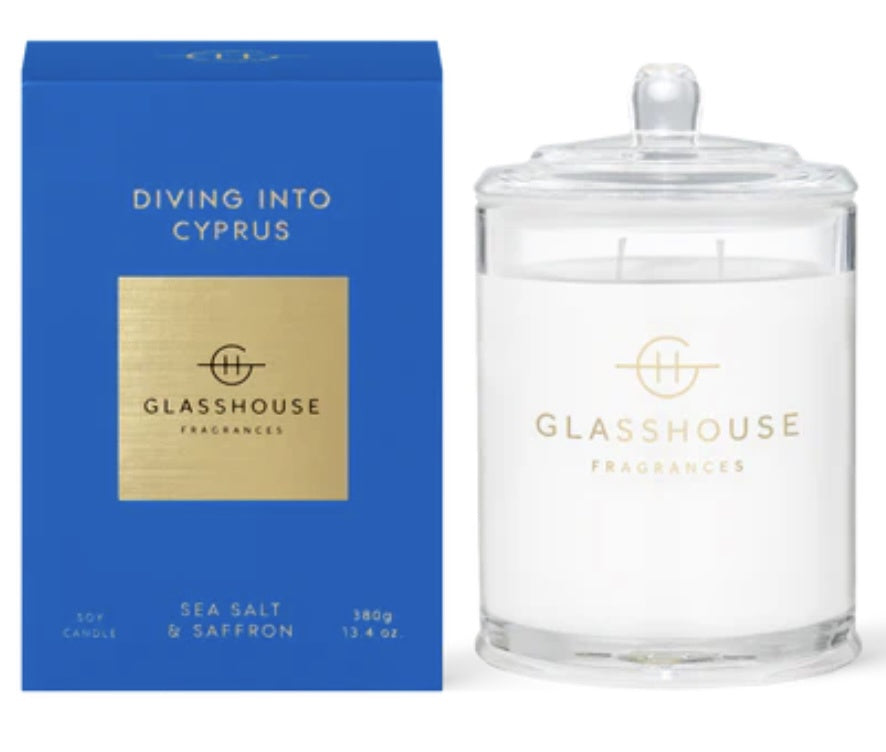 Diving Into Cyprus - 380g Candle