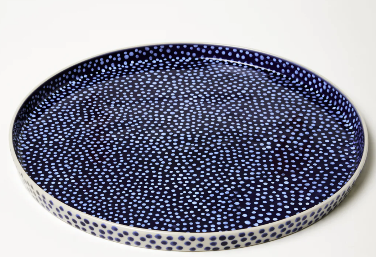 Chino Blue Spot Platter