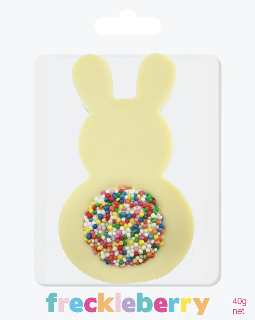 40g White Chocolate | Bunny with Freckle Tail
