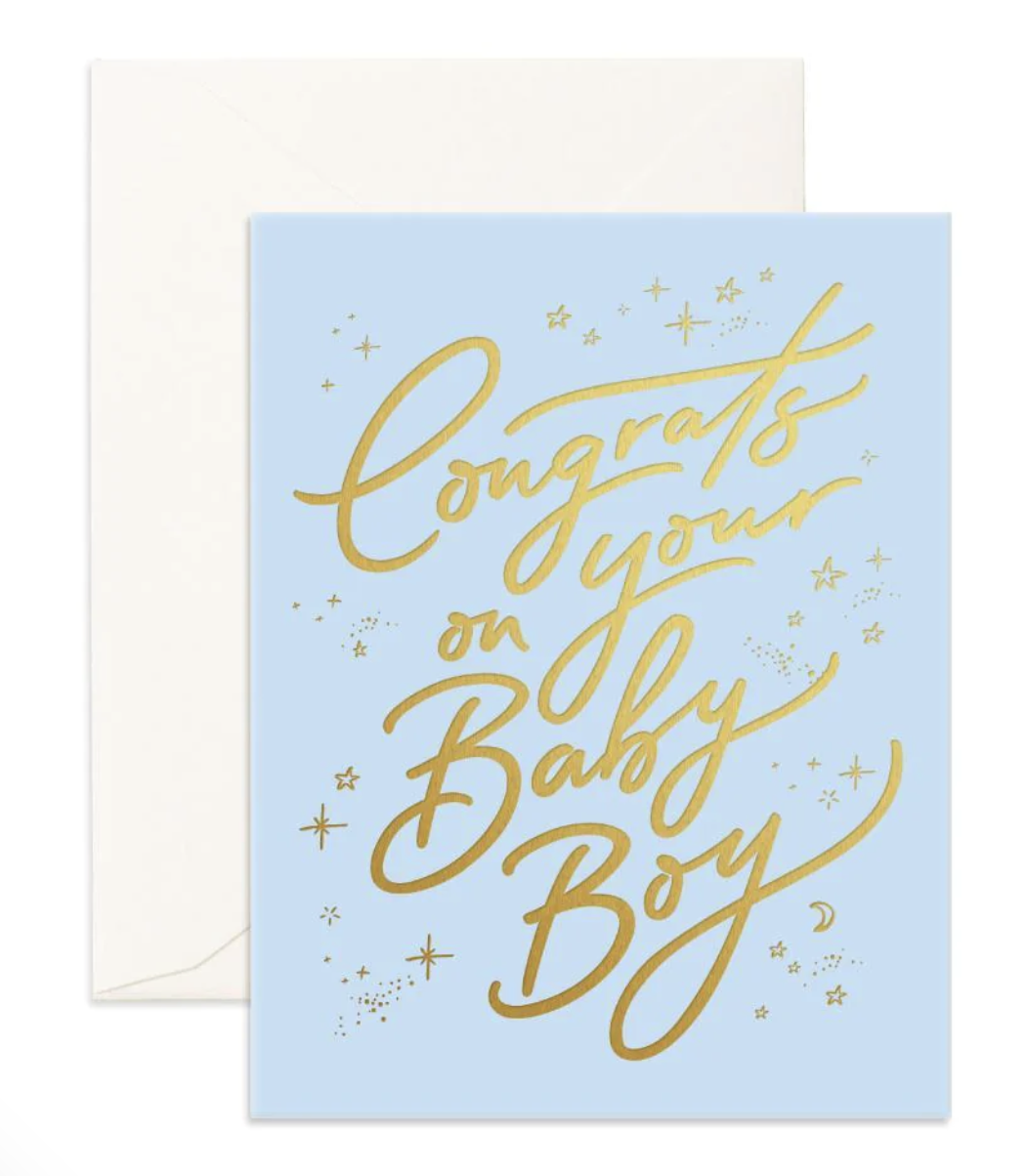 Greeting Card | Congrats Baby Boy