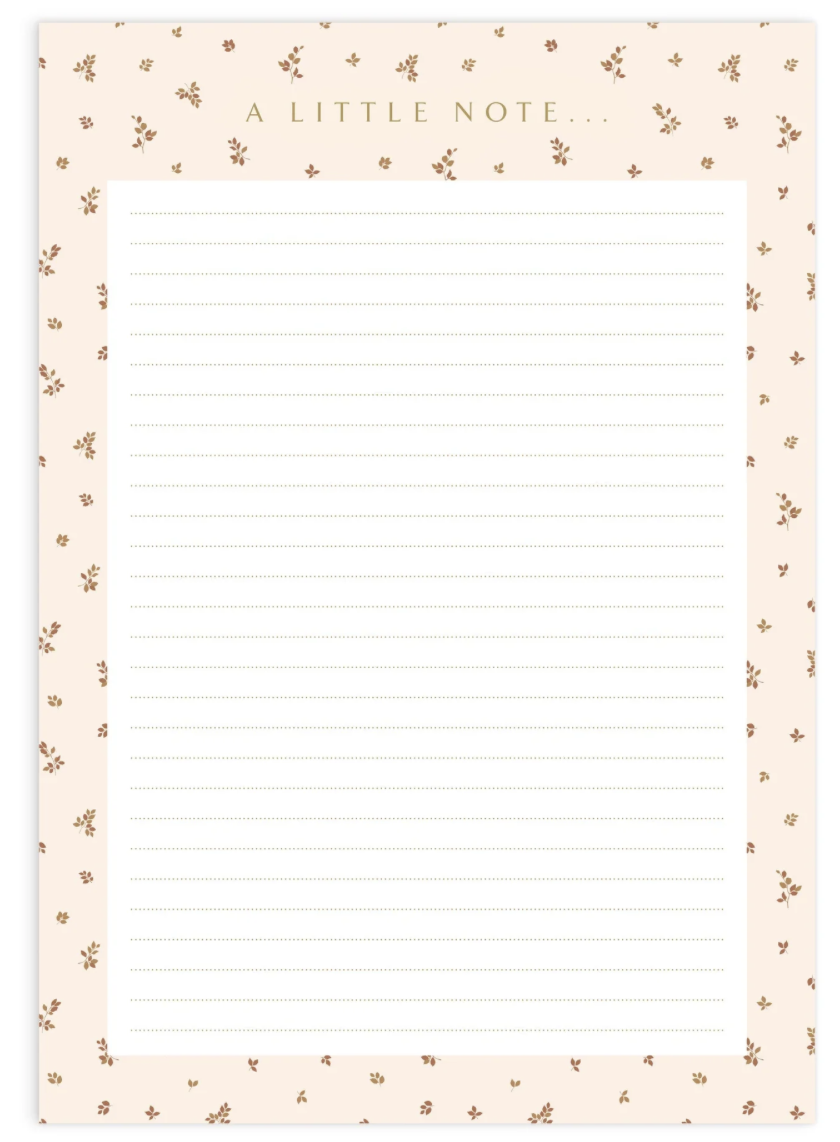 A5 Lined Notepad | Birch