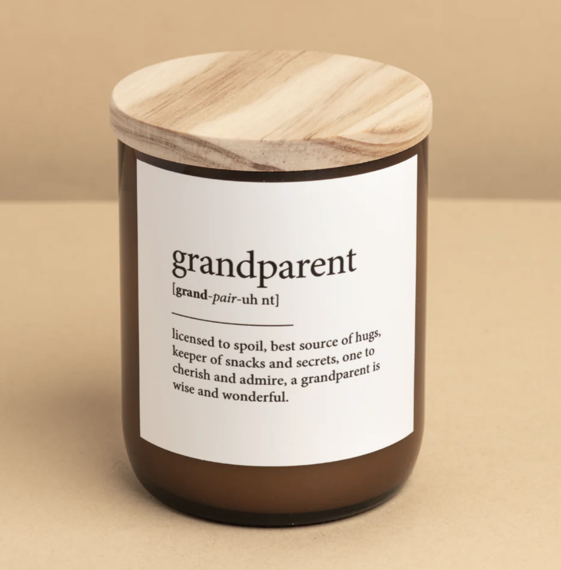 Dictionary Candle | Grandparent