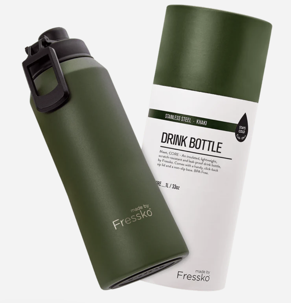 1L Drink Bottle | Khaki